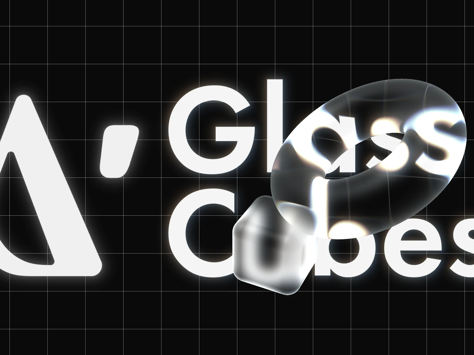 GlassCubesのエフェクトサンプル